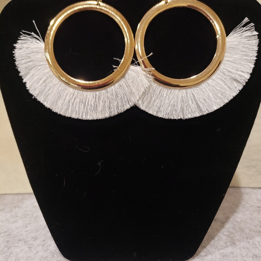 Fringe earrings